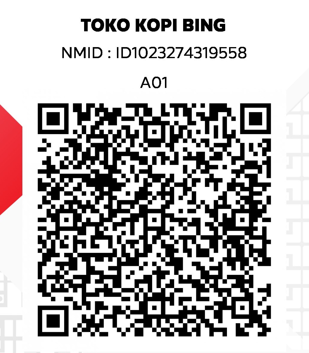 QRIS Toko Kopi BING